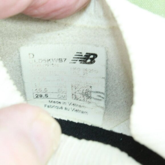 New Balance 5k V7 White Mesh Water Resistant Running Shoes Size 11.5 D - Picture 7 of 9